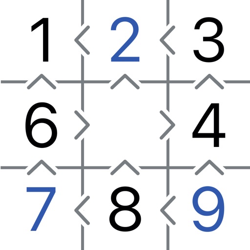 Greater Than Sudoku Icon