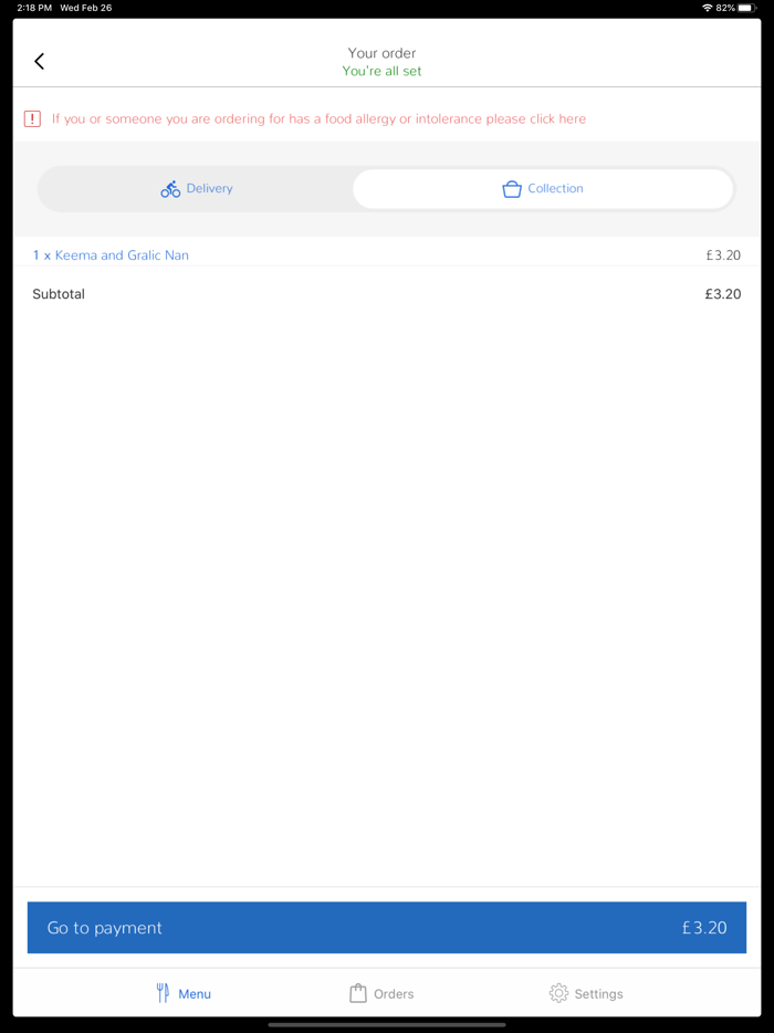 Balti Night, Middlesborough