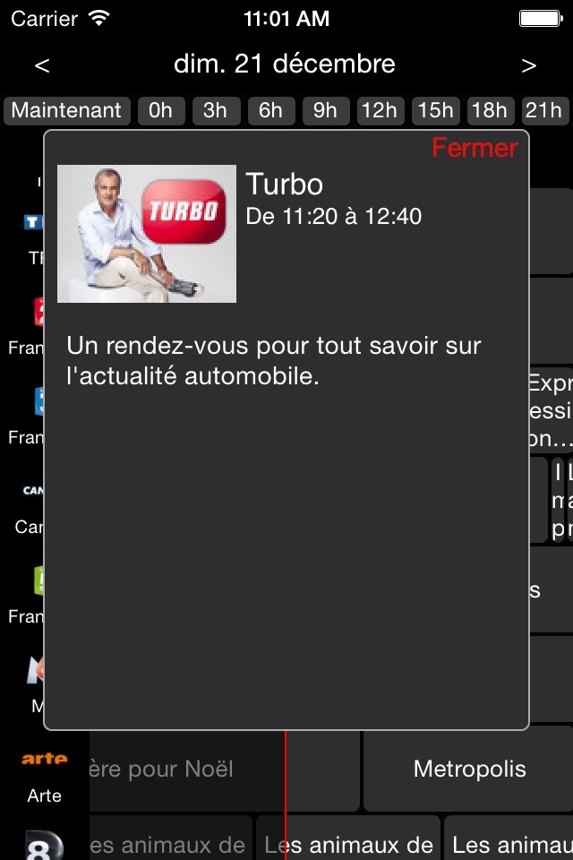 Guide TV pour Freebox v6 screenshot 4