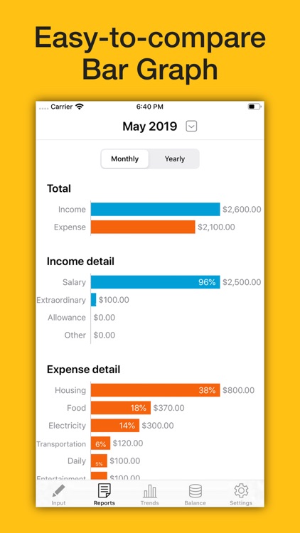 MoneyLog - Easy Bookkeeping