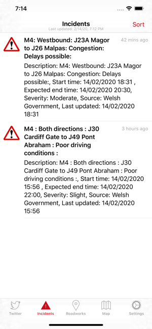 Traffic Wales(圖3)-速報App