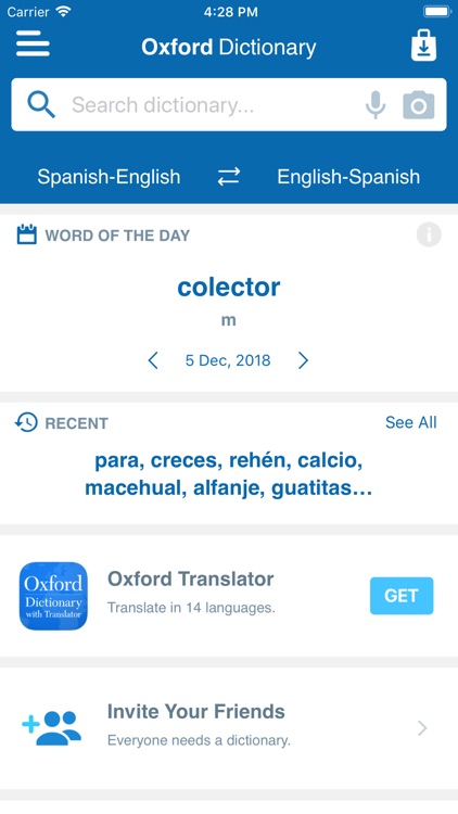 Conc. Oxford Spanish Dict.