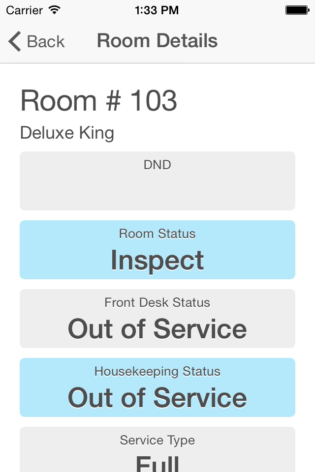 Infor HMS Housekeeper screenshot 3