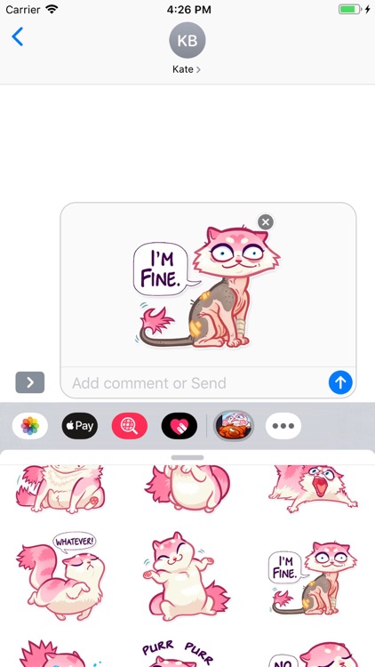 Nala Cat Stickers Pack screenshot-7