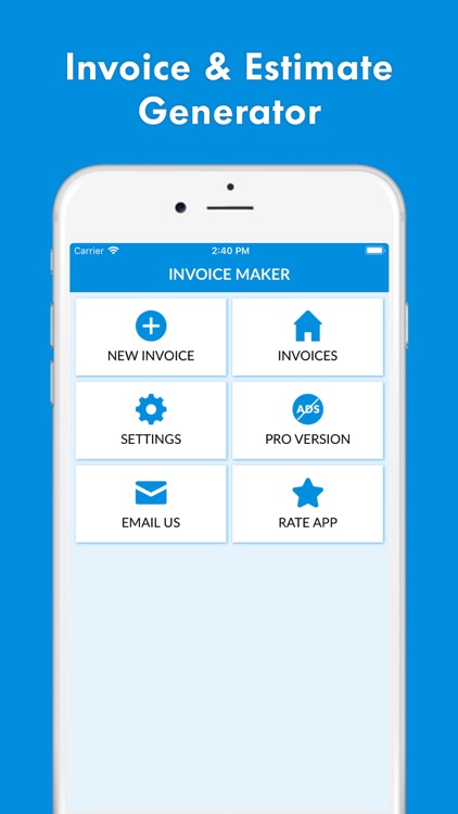 Invoice & Estimate Generator