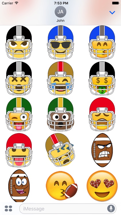 Football Sticker Experience
