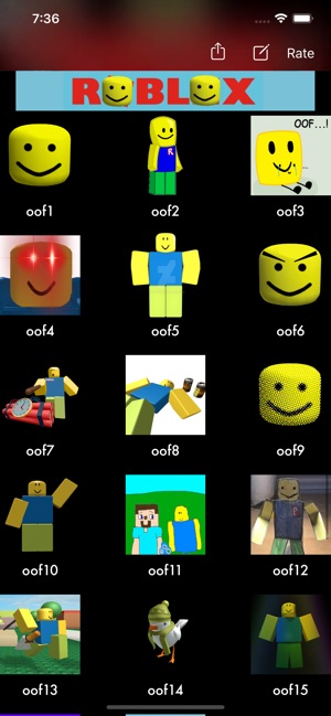 Streamer Soundboard On The App Store - 1 hour of bad guy roblox oof