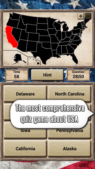 How to cancel & delete USA Geography - Quiz Game from iphone & ipad 1