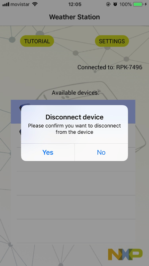 NXP IoT – Weather Station(圖6)-速報App