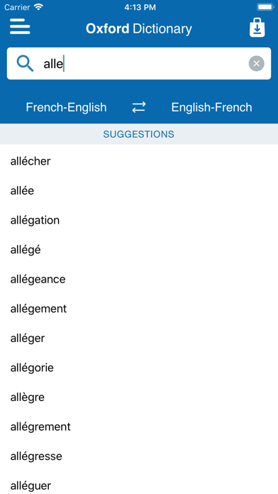 Conc. Oxford French Dictionaryのおすすめ画像2