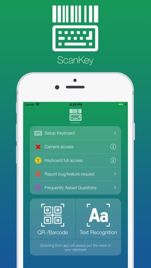 ScanKey - Barcode OCR Keyboard(圖1)-速報App