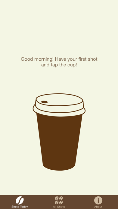How to cancel & delete Coffee Shots - Keep Track of Your Daily Coffee Consumption to Improve Your Health! from iphone & ipad 1