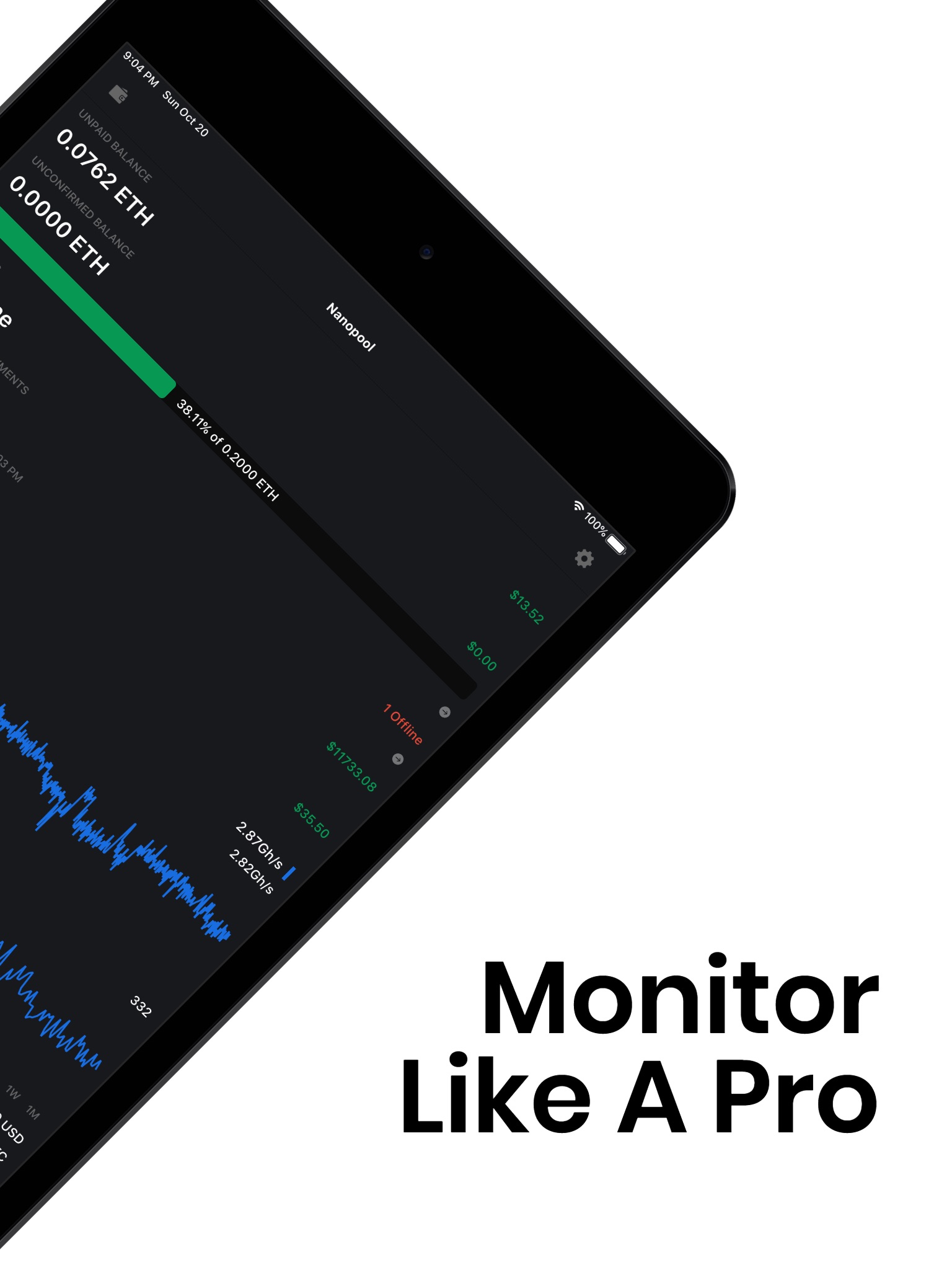 Nanopool Mining Monitor screenshot 2