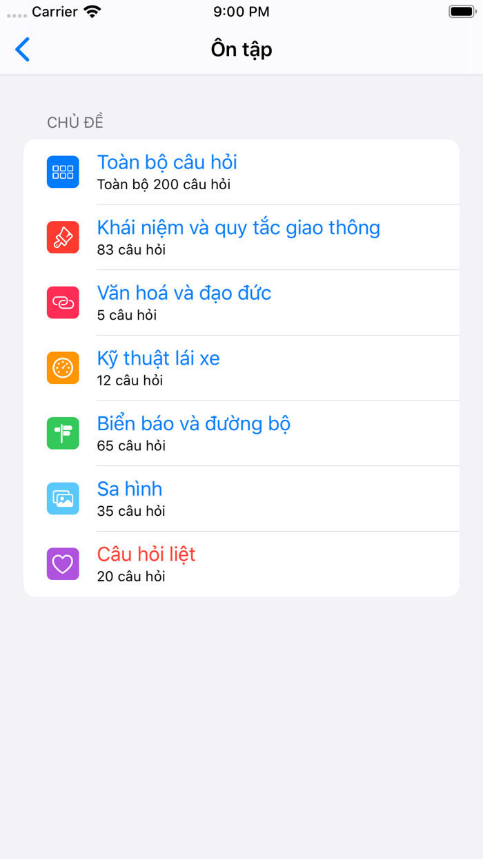 Ôn Thi Bằng Lái Xe Máy A1 - A2