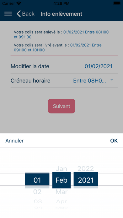 How to cancel & delete USEND Livraison Personnalisée from iphone & ipad 4