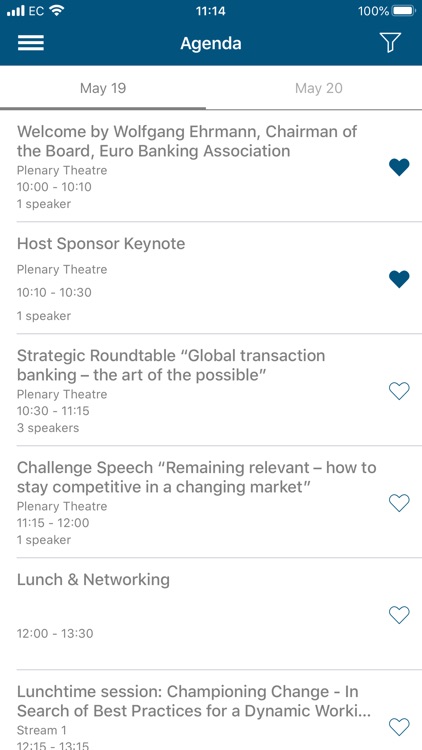 EBAday 2020 Event App