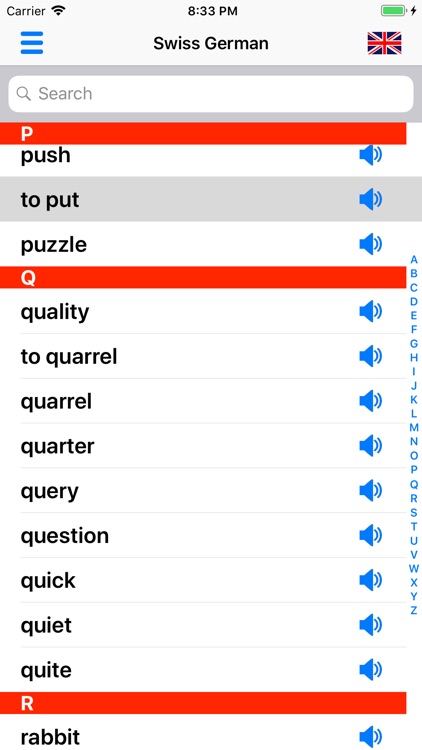 Swiss German Dictionary