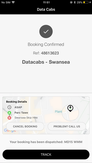 Data Cabs Swansea screenshot 4