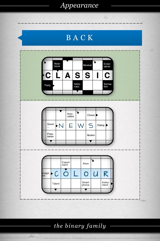 Crossword. A smart puzzle game screenshot 4