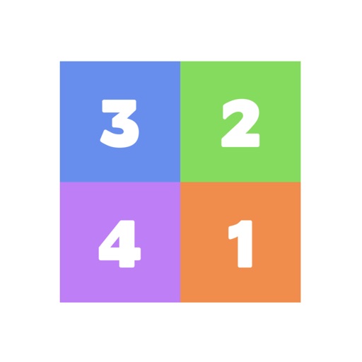 Number Tap - Merge Blocks Icon