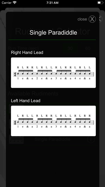 Drummer ITP - Rudiment Trainer screenshot-3