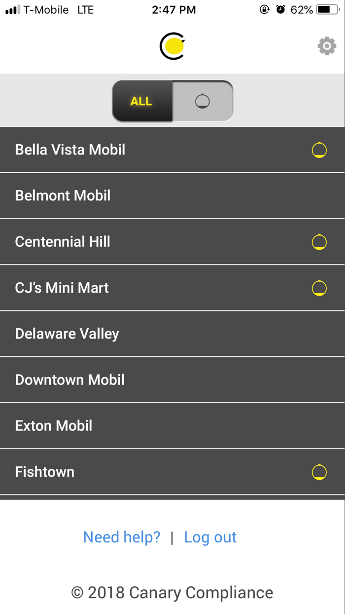 Canary Remote Inventory