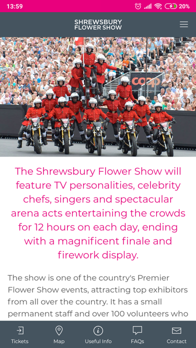 How to cancel & delete Shrewsbury Flower Show from iphone & ipad 2