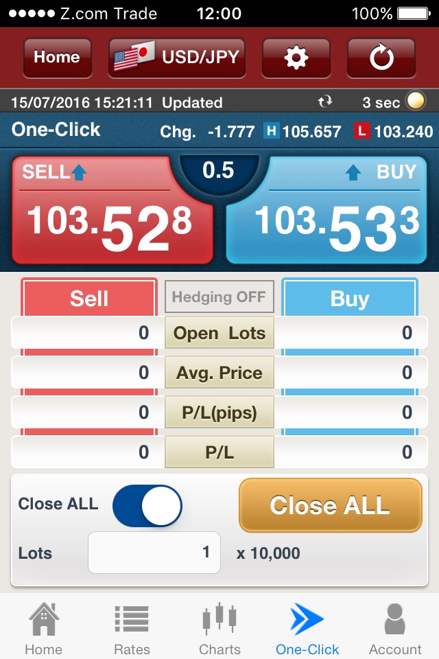 Z.com Trader Mobile HK screenshot 2