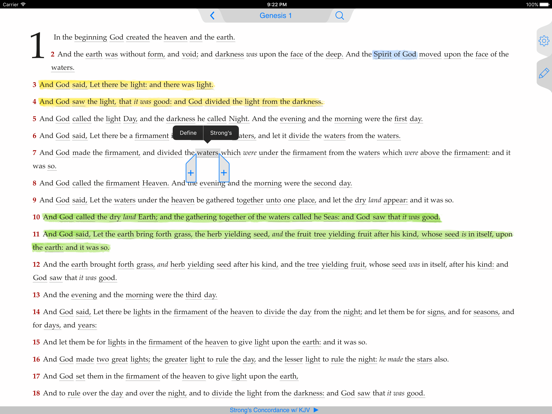 Strong's Concordance with KJV screenshot 2