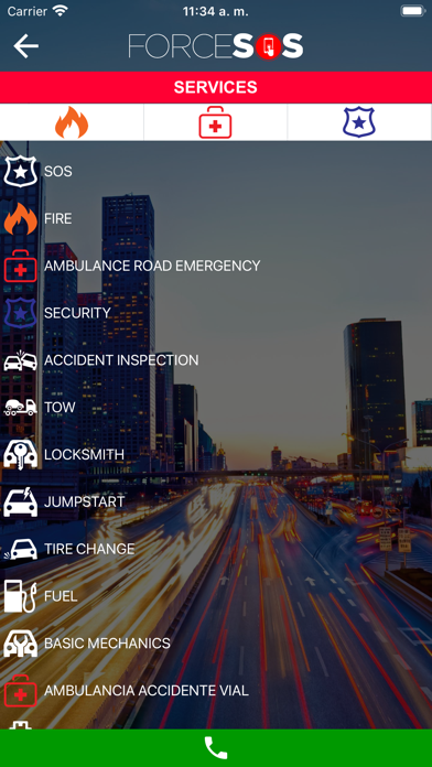 ForceSOS - Multiasistencia screenshot 3