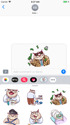 Boss Cat Stickers(圖2)-速報App