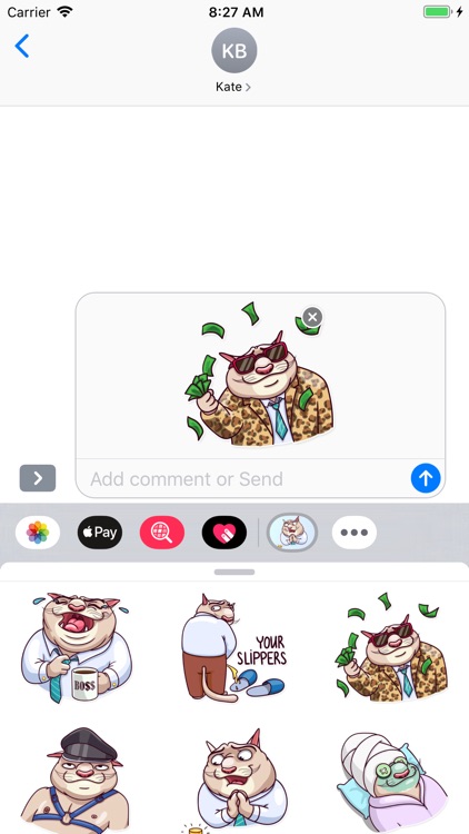 Boss Cat Stickers screenshot-1