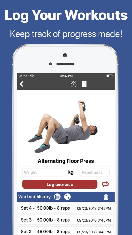 Gymster+ Gym Workout Tracker screenshot-3