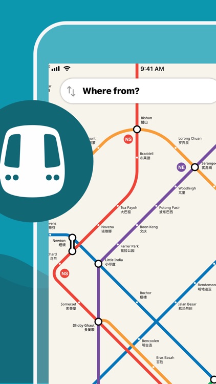 Singapore Metro Map & Planner screenshot-0