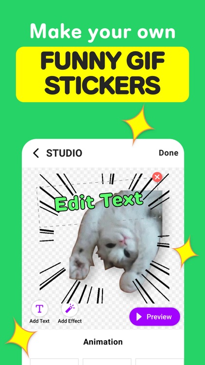 GIF Stickers for Whatsapp Chat screenshot-5