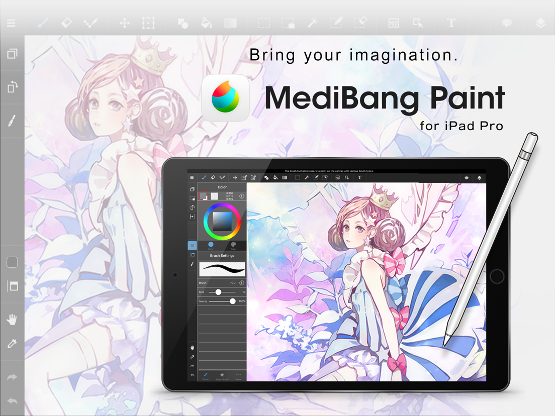 MediBang Paint for iPad - iPad app - AppWereld