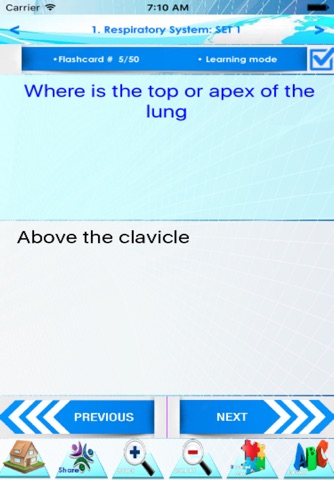 NCLEX Respiratory system 1100Q screenshot 2