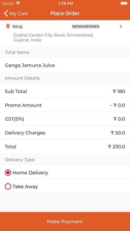 Zesty Treat Food Delivery screenshot-5