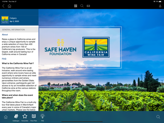 Screenshot #6 pour California Wine Fair