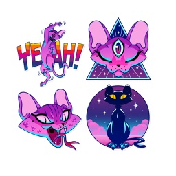 DemonCatMoji - Stickers Pack