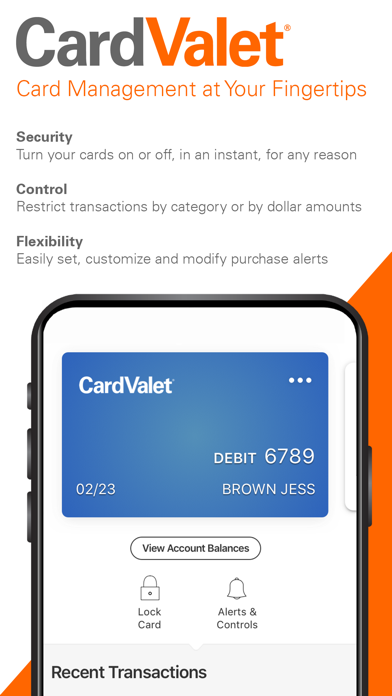 How to cancel & delete CardValet® from iphone & ipad 1