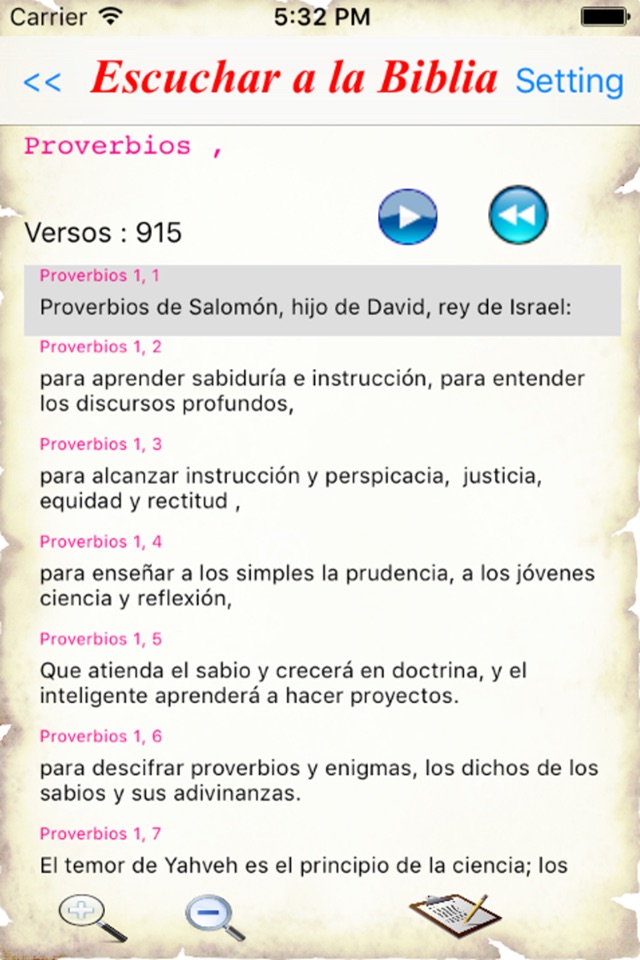 Biblia de Jerusalén screenshot 2