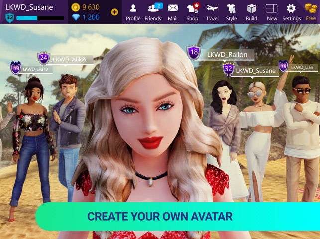 Avakin Life 3d Avatar Creator On The App Store - avakin life mundo virtual 3d brawl stars