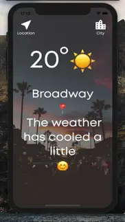 weather today : usa iphone screenshot 1