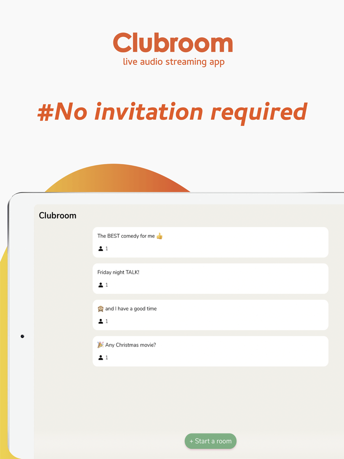 音声SNS！ボイスライブチャットルーム Clubroom