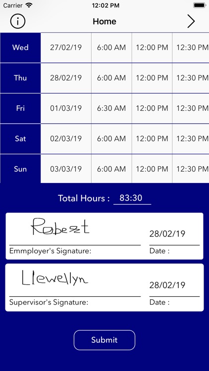 Timesheet Manager - App screenshot-3