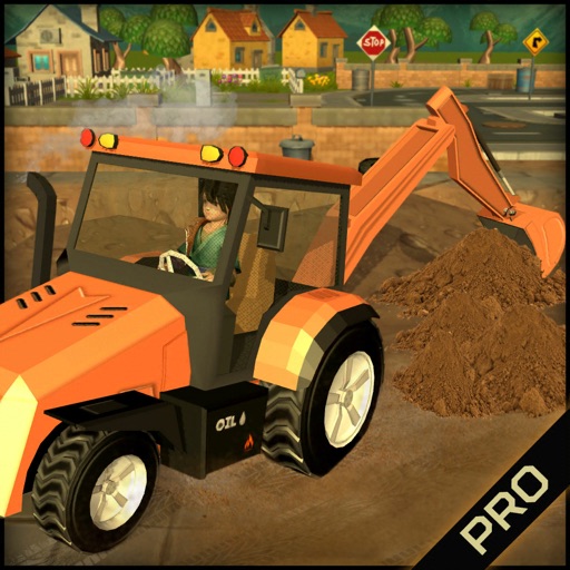 Town Excavator Simulator Pro icon