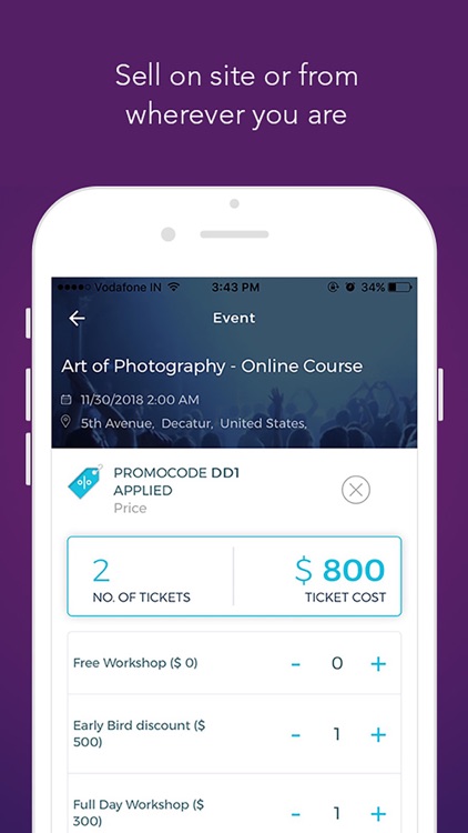 Eventzilla Organizer screenshot-4
