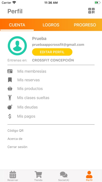 Crossfit Concepción screenshot-4