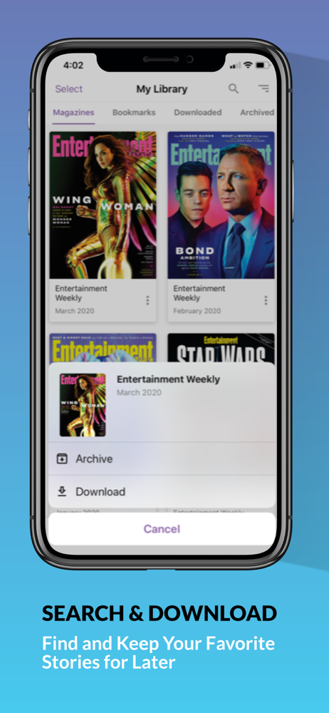 Entertainment Weekly Magazine Overview Apple App Store Us